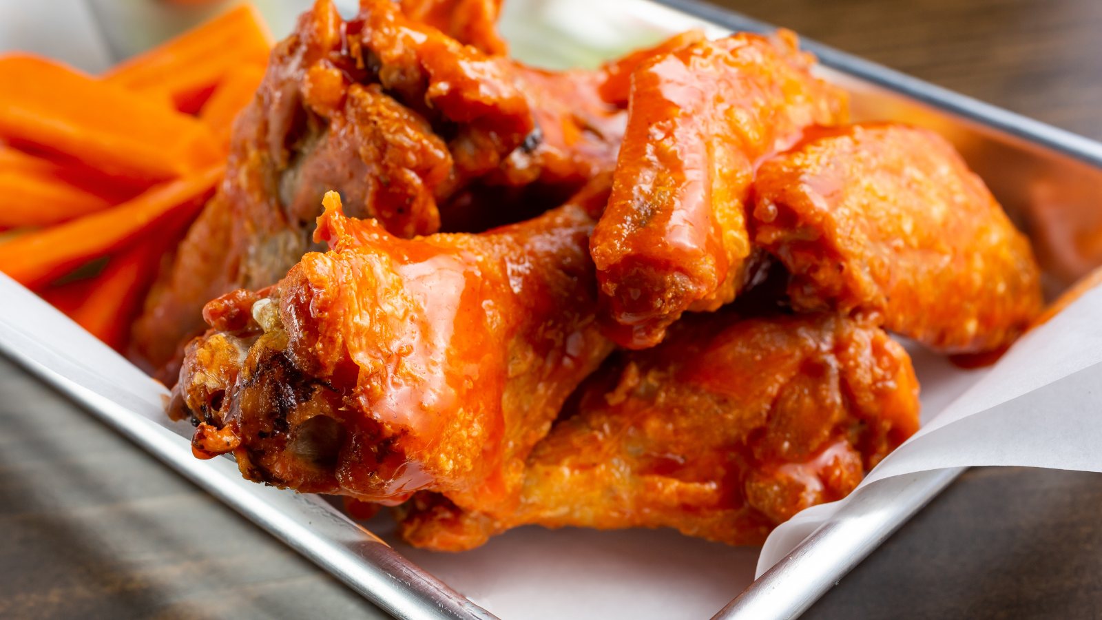 Oven Baked Buffalo Wings - Appetizers & Entrees